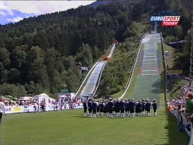 Skocznia w Stams (Eurosport)